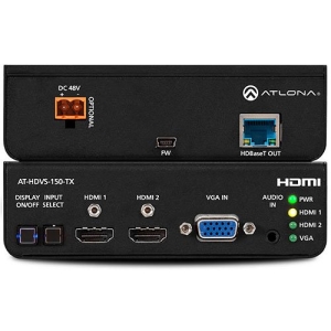 Atlona AT-HDVS-150-TX Three-Input Switcher for HDMI and VGA Sources with HDBaseT Output
