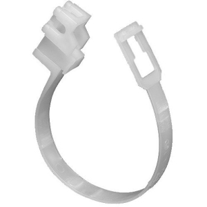 Arlington TL20 The LOOP Cable Support, Non-Metallic, 2", White