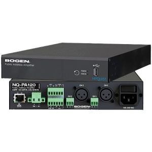 Bogen NQ-PA120 Nyquist networked Public Address Mixer/Amplifier