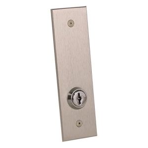 DSi ES441-B6-C2 Single Gang Ss Plate W/Key Release Psh Butn Norm Closed