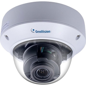 GeoVision GV-TVD8810 8MP AI H.265 Super Low Lux WDR Pro IR Vandal Proof IP Dome Camera, 2.8-12mm Motorized Lens
