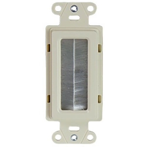 On-Q WP1014LAV1 Cable Access Wall Plate, La