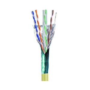 Hitachi Cable 30233-8-BL3 Supra 10G Category 6A F/UTP Plenum, Blue, 1000ft Reel