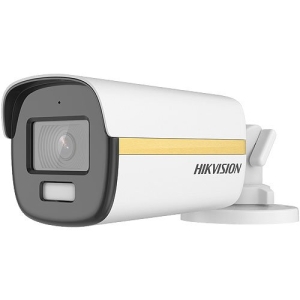 Hikvision DS-2CE12DF3T-FS 2MP ColorVu Audio Fixed Bullet Camera, 2.8mm Lens
