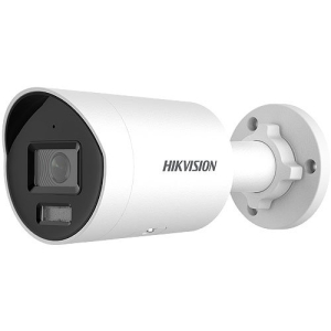 Hikvision DS-2CD2023G2-IU AcuSense 2MP Bullet IP Camera, 2.8mm Fixed Lens, White