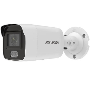 Hikvision DS-2CD2047G2-LU Performance Series ColorVu 4MP Outdoor Fixed Bullet IP Camera, 4mm Lens