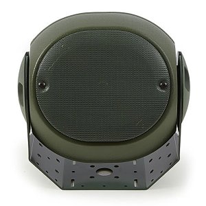 Leon TR60-70V-GRN Terra Outdoor Speaker with 6.5" ACAD Cast Frame Woofer, Co-Axially Mounted Titanium .75" Dome Tweeter, 70V, Green