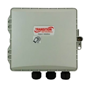 Transition Networks SESPM1040-541-LT-AC-NA 4-Port 10/100/1000Baset Switch, AC Power, PoE+ with NA Power Cord