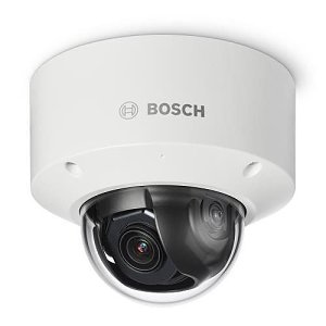 Bosch NDV-8504-R FLEXIDOME 8000I Series 8MP PTRZ Fixed IP Dome Camera, 3.9mm-10mm, White