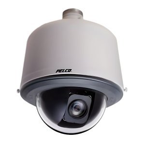 Pelco SD530-PG-1 Spectra V Series Analog Dome Camera, 30x Lens, Clear Bubble