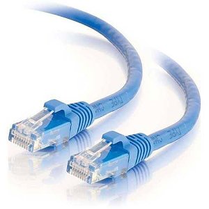 Quiktron 576-110-006 Q-Series CAT6 Patch Cord, Booted, 6' (1.8m), Blue