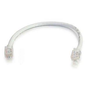 Quiktron 566-125-005 Q-Series CAT6 Patch Cords, Non-Booted, 5' (1.5m), White