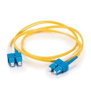 Quiktron 810-447-017 Value Series Fiber Jumper Cable, SC to SC, 9�m Duplex, 5m