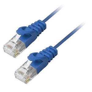 Comprehensive MCAT6-3PROBLU MicroFlex Pro AV/IT Patch Cable, 3', Blue