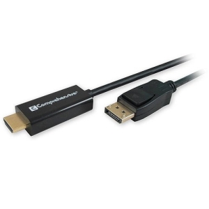 Comprehensive DISP-HD-15ST Standard Series DisplayPort to HDMI High Speed Cable, 15'
