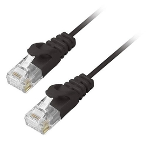 Comprehensive MCAT6-3PROBLK Pro AV/IT Integrator Series CAT6 Snagless Patch Cable, 3' (0.9m), Black