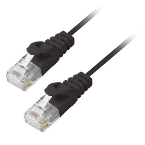 Comprehensive MCAT6-7PROBLK Pro AV/IT Integrator Series CAT6 Snagless Patch Cable, 7' (2.1m), Black