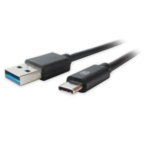 Comprehensive USB3-CA-6ST USB Type-C Male to USB Type-A Male Cable, 6'