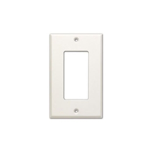 RDL CP-1 Single Cover Plate, Compatible with Decora Style Products, White