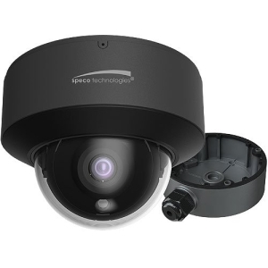 Speco O4FD1 Flexible Intensifier 4MP IP Dome Camera with Advanced Analytics, 2.8mm Fixed Lens, NDAA Compliant