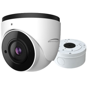 Speco V5T1 5MP HD-TVI IR Turret Camera with Included Junction Box, 2.8mm Lens