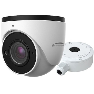Speco V5T1M 5MP HD-TVI IR Motorized Lens Turret Camera with Included Junction Box, 2.8-12mm Lens