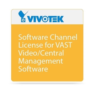 VIVOTEK 715001300 One-Channel License for VAST Video Management Software