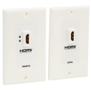 Tripp Lite P167-000 Dual HDMI over CAT5 / CAT6 Extender Wall Plate Kit with Transmitter and Receiver, TAA