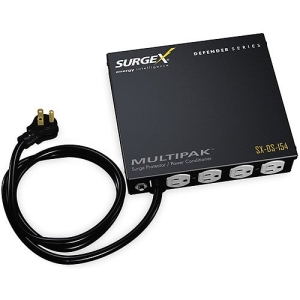 SurgeX SX-DS-154 MultiPak 4-Outlet Surge Protector / Power Conditioner