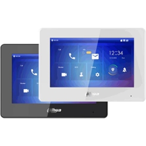 Dahua DHI-VTH5422HW 2-Wire IP Color Indoor Intercom Monitor with 7" Touchscreen, White (Replaces DHI-VTH1550CHW-2-S)