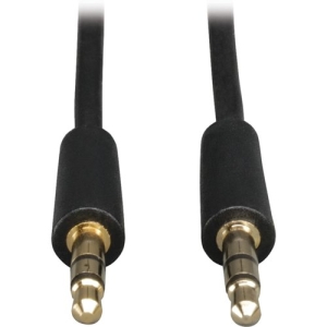 Tripp Lite 3ft Mini Stereo Audio Dubbing Cable 3.5mm Connectors M/M 3'