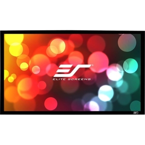 Elite Screens ER110DHD3 Sable Frame CineGrey 3D Series 110", Fixed Frame Projection Screen