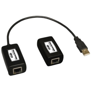 Tripp Lite 1-Port USB Over Cat5/Cat6 Extender Video Transmitter Receiver 150'