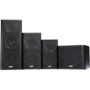 Qsc Kw152 Speaker System - 1000 W Rms - Black