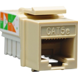 DataComm 20-3425-IV CAT5e Keystone Jack, Ivory