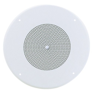Atlas SD72WV 8" Dual Cone In-Ceiling Speaker with 25V/70V 5-Watt Transformer and 62-8 Baffle with Volume Control
