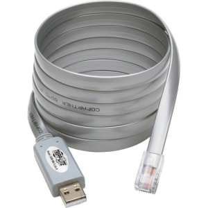 Tripp Lite 6ft USB to RJ45 Cisco Rollover Cable USB-A to RJ45 M/M