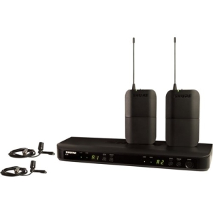 Shure Blx188/Cvl Wireless Dual Presenter System With Two Cvl Lavalier Microphones