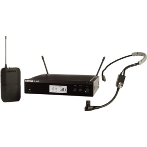 Shure Blx14r/Sm35 Wireless Rack-Mount Headset System With Sm35 Headset Microphone