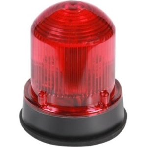 Edwards 125 Class Steady-On Halogen Beacon, Black Base Red
