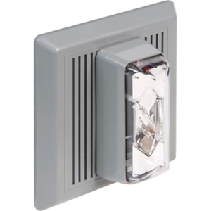 edwards adaptabeacon electronic horn/strobe indoor, flush mount image of ed-869strraq