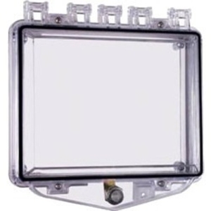 STI Polycarbonate Enclosure with Open Spacer for Flush Mount & Key Lock