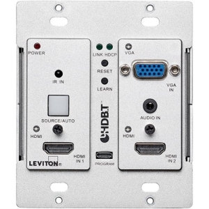 Leviton Autoswitching HDBaseT Extender Wallplate
