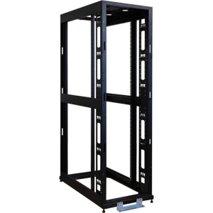 Tripp Lite 45U 4-Post Open Frame Rack Cabinet Square Holes 3000lb Capacity