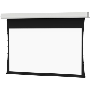 DA-LITE 21812LS Tensioned Advantage Series 130" Ceiling Recessed Electric Projection Screen, 16:10 Wide Format, HD Pro 1.1 Surface