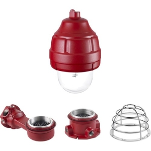 Federal Signal Ceiling Mount for Strobe Light - Red