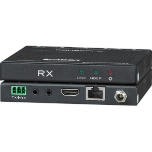 Kanex EXT-HDBT70MRX Ultraslim 4K/60 HDMI Receiver Over HDBaseT- 230' (70m), HDCP 2.2 Compliant Video Extender Transmitter/Receiver, Black