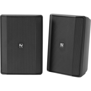Electro-Voice EVID-S5.2X 2-way Indoor/Outdoor Surface Mount, Wall Mountable Speaker - 75 W RMS - Black