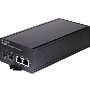 Vigitron 4-Port Fiber To Ethernet Layer 2 Network POE Media Converter