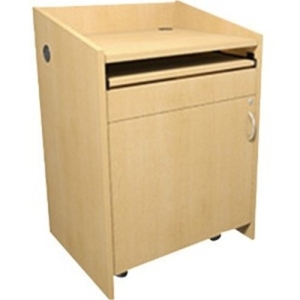 Middle Atlantic Pre-Configured L2 Series Lectern 28" W 25" D With Connectivity